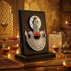 Rupastha Premium German Silver Polish Khatu Shyam Ji Frame