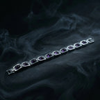 Rupastha Premium Amethyst Luxury Link Bracelet
