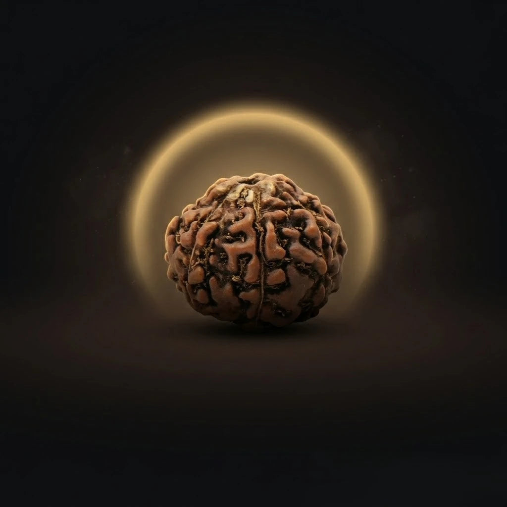 Rupastha Original Certified 7 Mukhi Rudraksha Bead