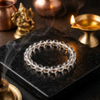 Clear Quartz (Sphatik) Bracelet