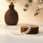 Clear Quartz (Sphatik) Bracelet