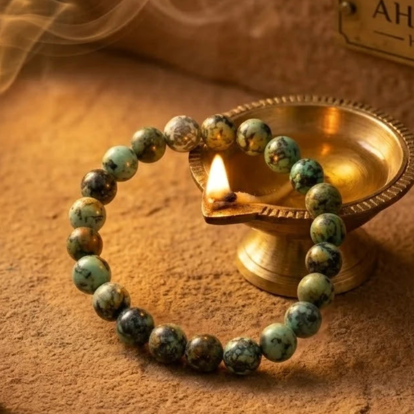 Natural African Turquoise Bracelet