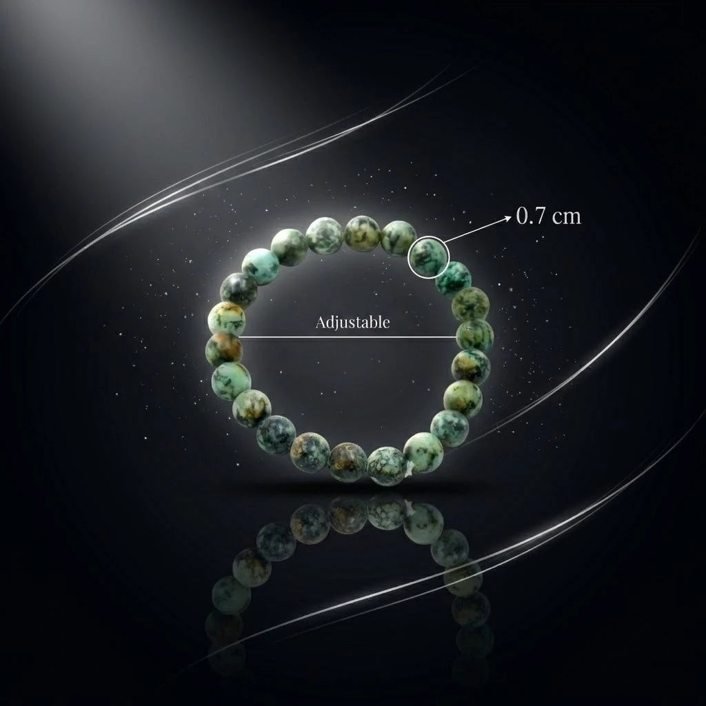 Natural African Turquoise Bracelet
