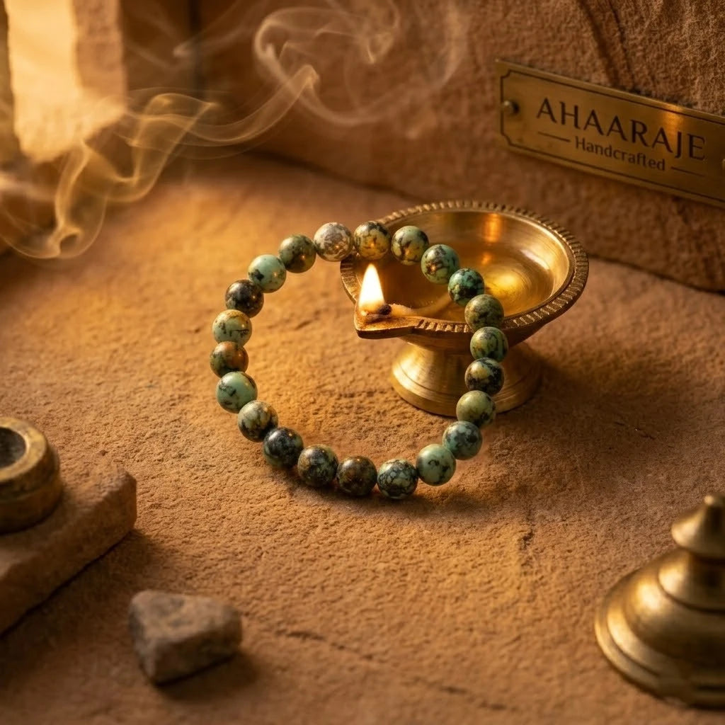 Natural African Turquoise Bracelet