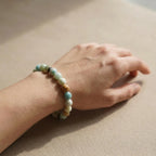 Natural Amazonite Pastel Crystal Bracelet