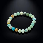 Natural Amazonite Pastel Crystal Bracelet