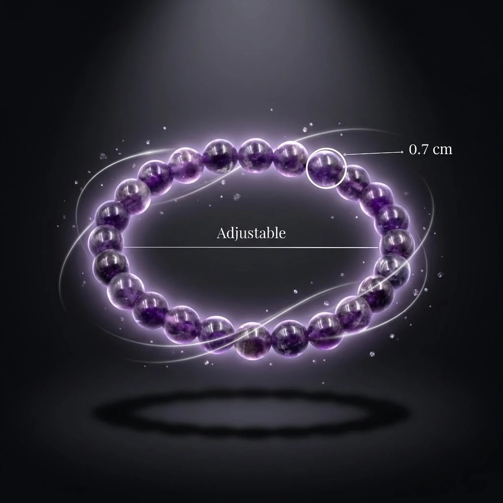 Natural Amethyst Bracelet