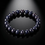 Natural Blue Goldstone (Blue Sunstone) Bracelet