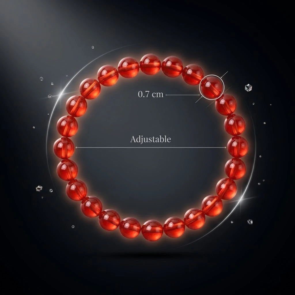 Natural Carnelian Bracelet