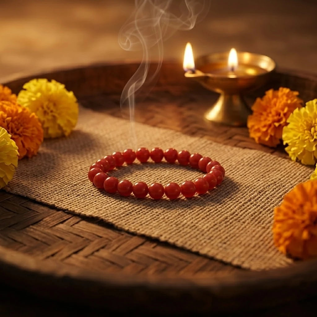 Natural Carnelian Bracelet