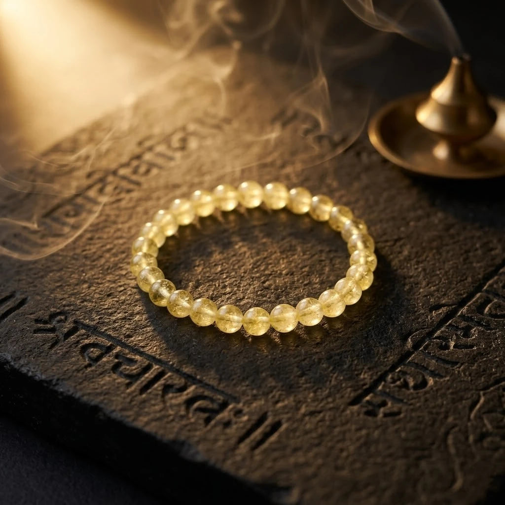 Natural Citrine (Sunela) Premium Bracelet
