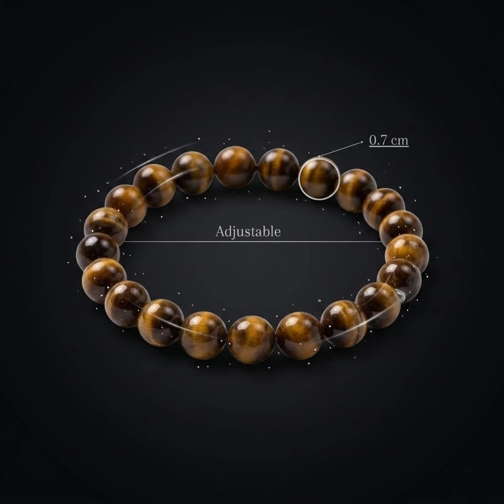 Natural Golden Tiger’s Eye Bracelet