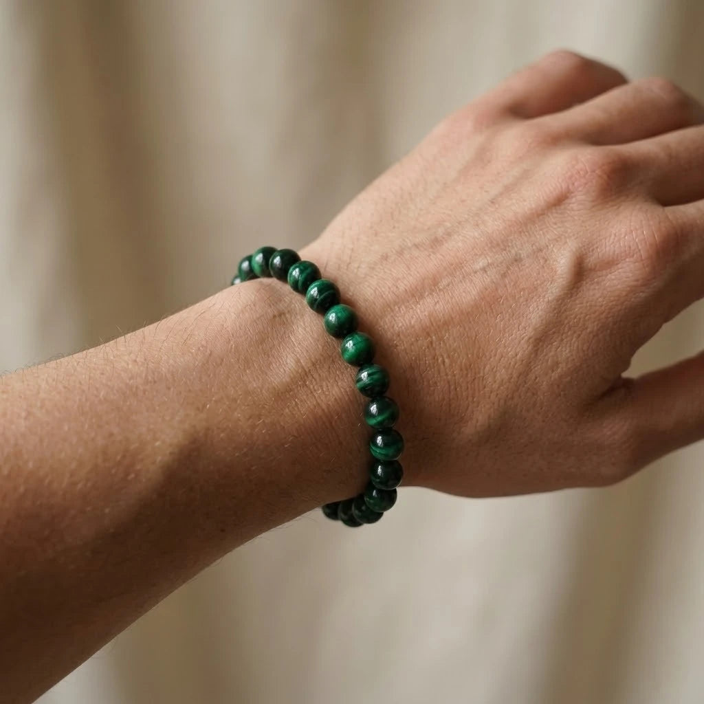 Natural Green Tiger’s Eye Bracelet