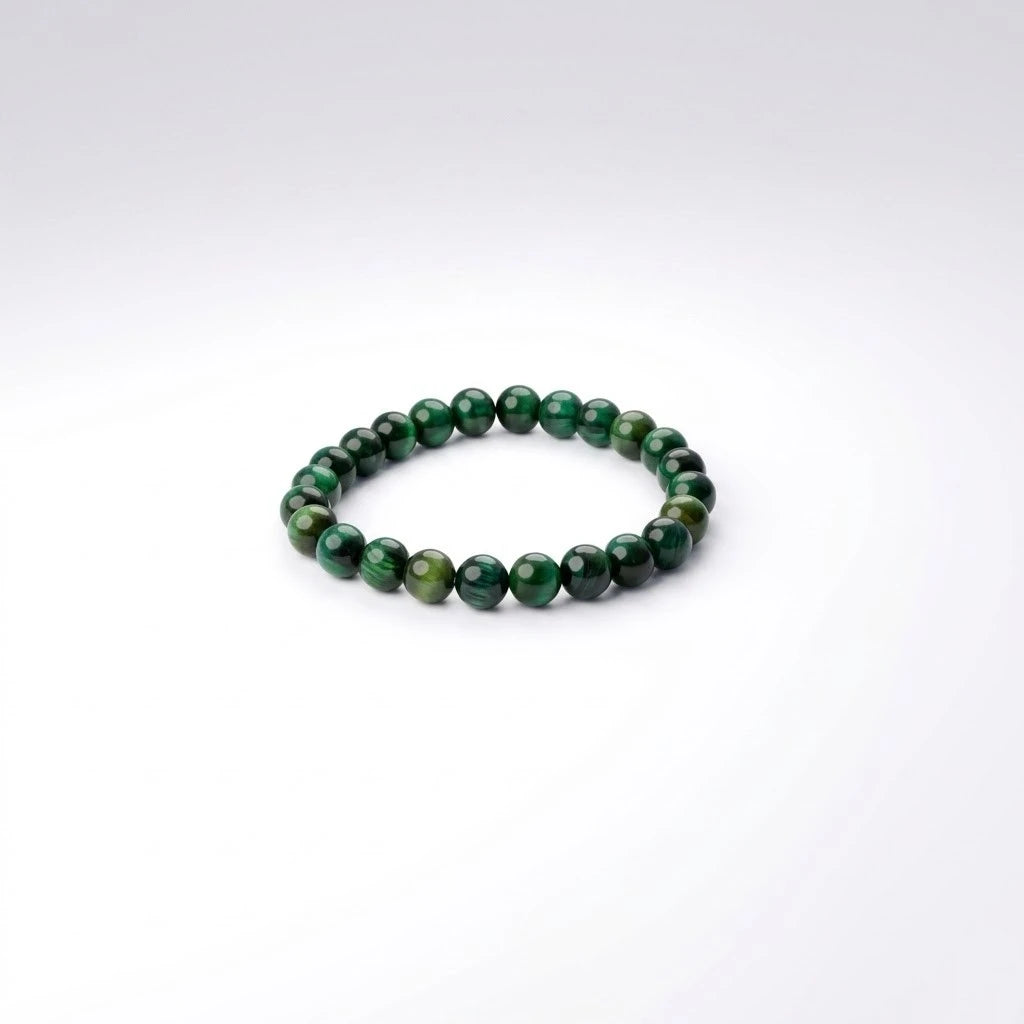 Natural Green Tiger’s Eye Bracelet