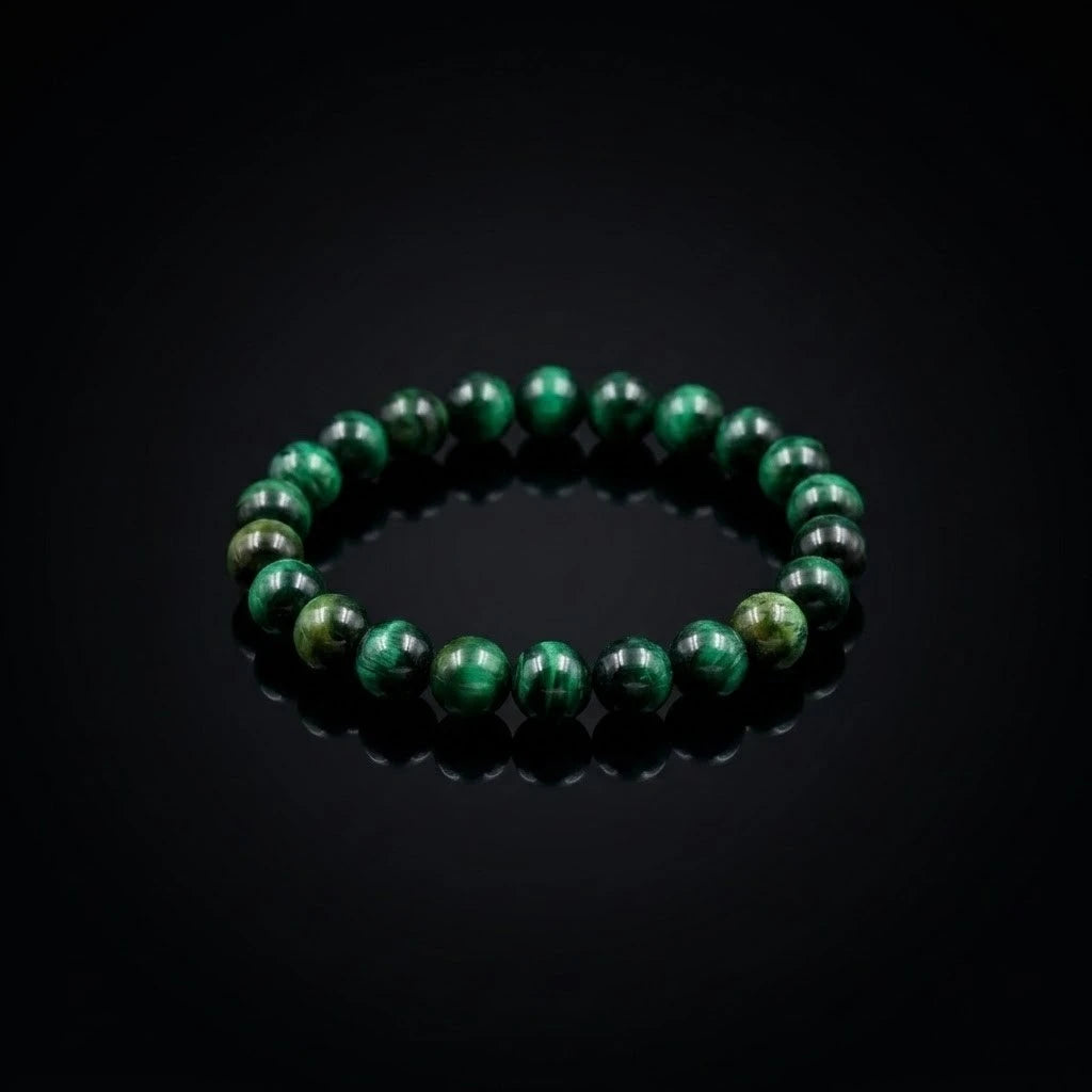 Natural Green Tiger’s Eye Bracelet
