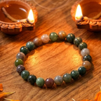 Natural Indian Agate Bracelet