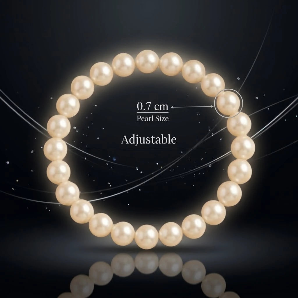 Natural Pearl (Moti) Bracelet