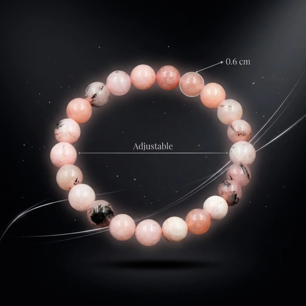 Natural Pink Opal Premium Bracelet