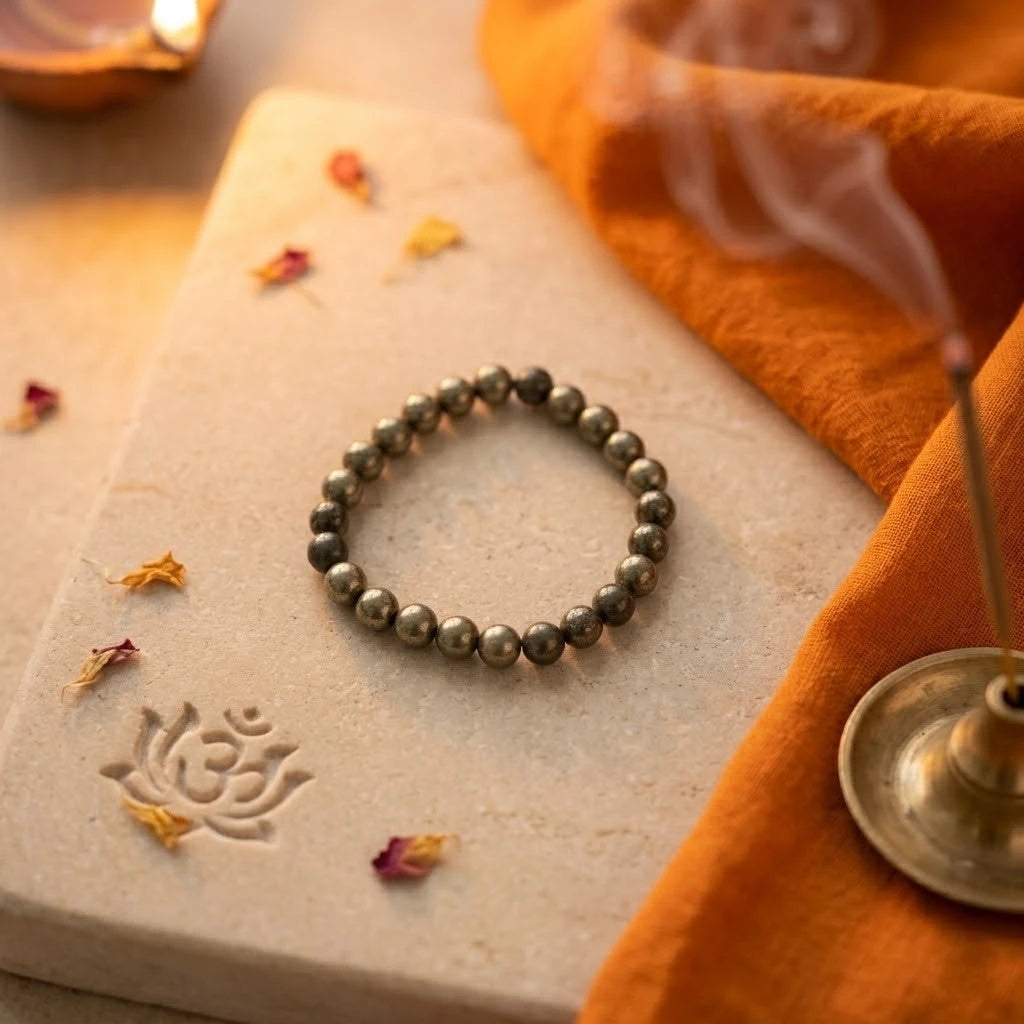Natural Pyrite Bracelet
