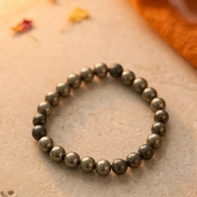 Natural Pyrite Bracelet
