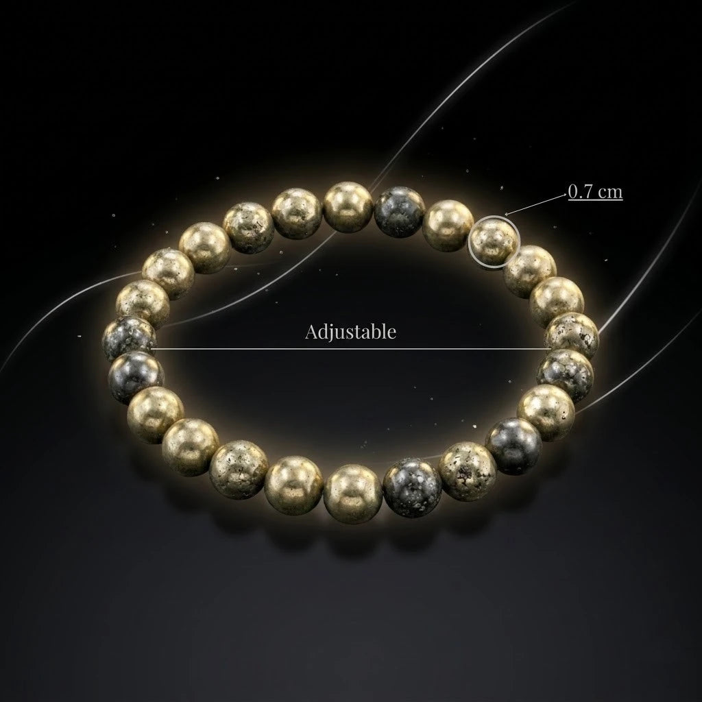 Natural Pyrite Bracelet
