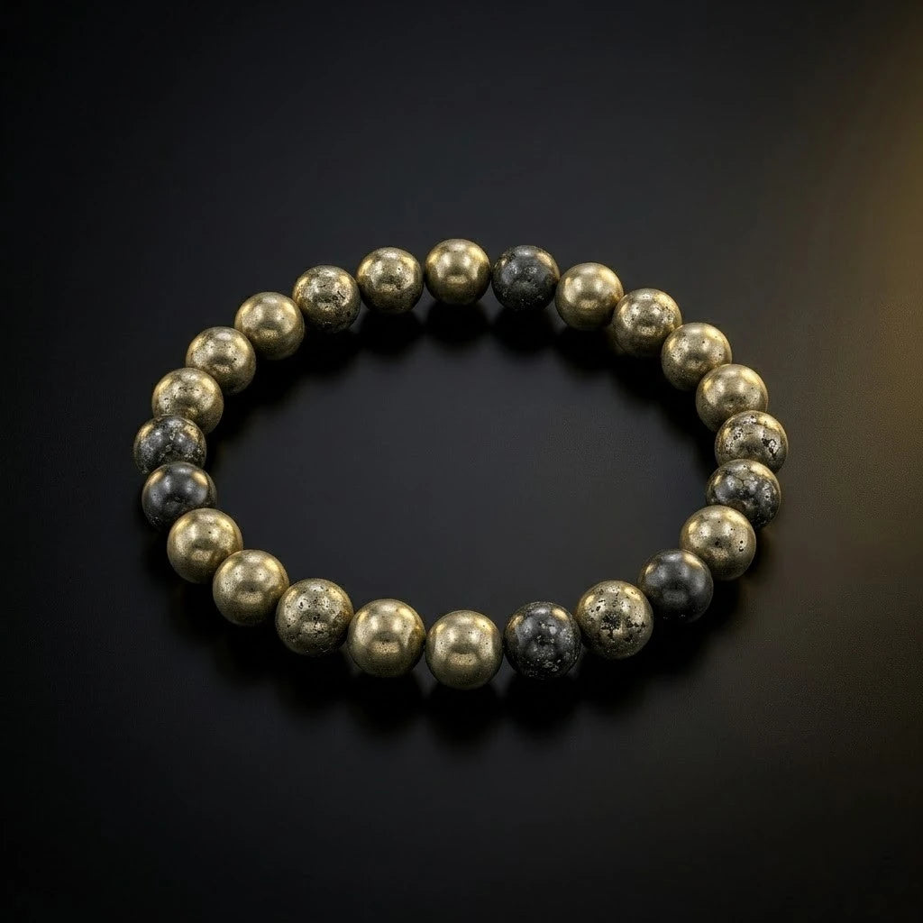 Natural Pyrite Bracelet
