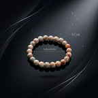 Natural Red Spider Web Jasper Bracelet