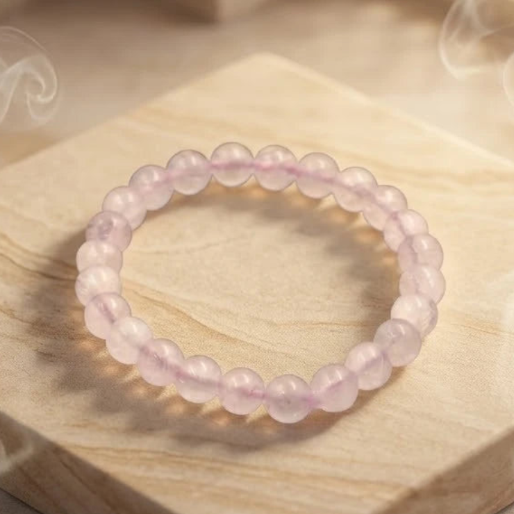 Natural Rose Quartz Premium Bracelet