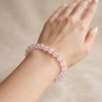 Natural Rose Quartz Premium Bracelet