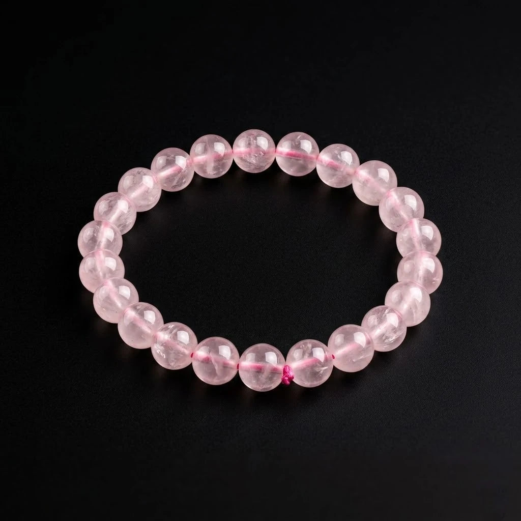 Natural Rose Quartz Premium Bracelet