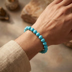 Natural Turquoise (Firoza) Bracelet