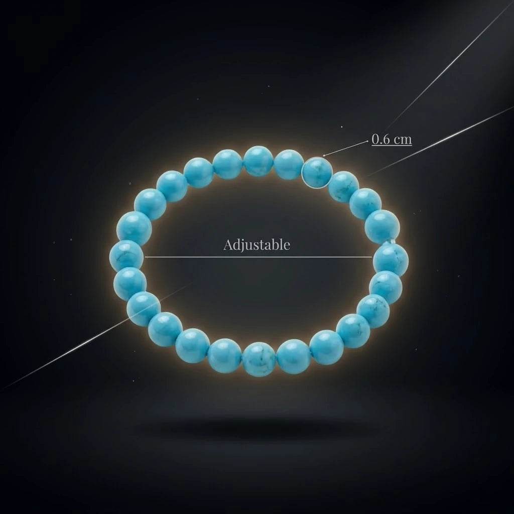 Natural Turquoise (Firoza) Bracelet