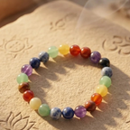 Premium 7 Chakra Balancing Crystal Bracelet 