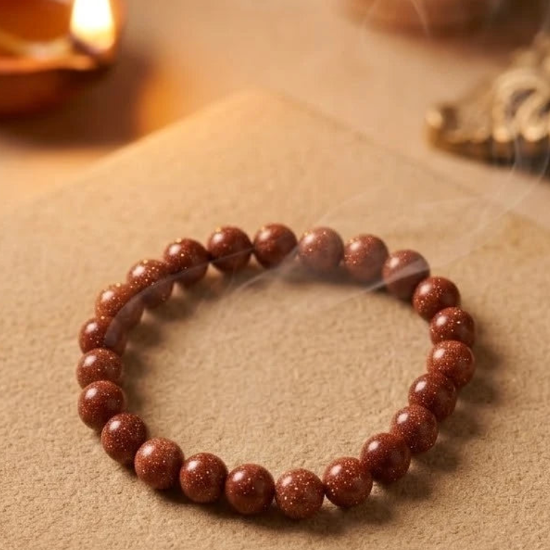 Premium Goldstone (Gold Sunstone) Bracelet