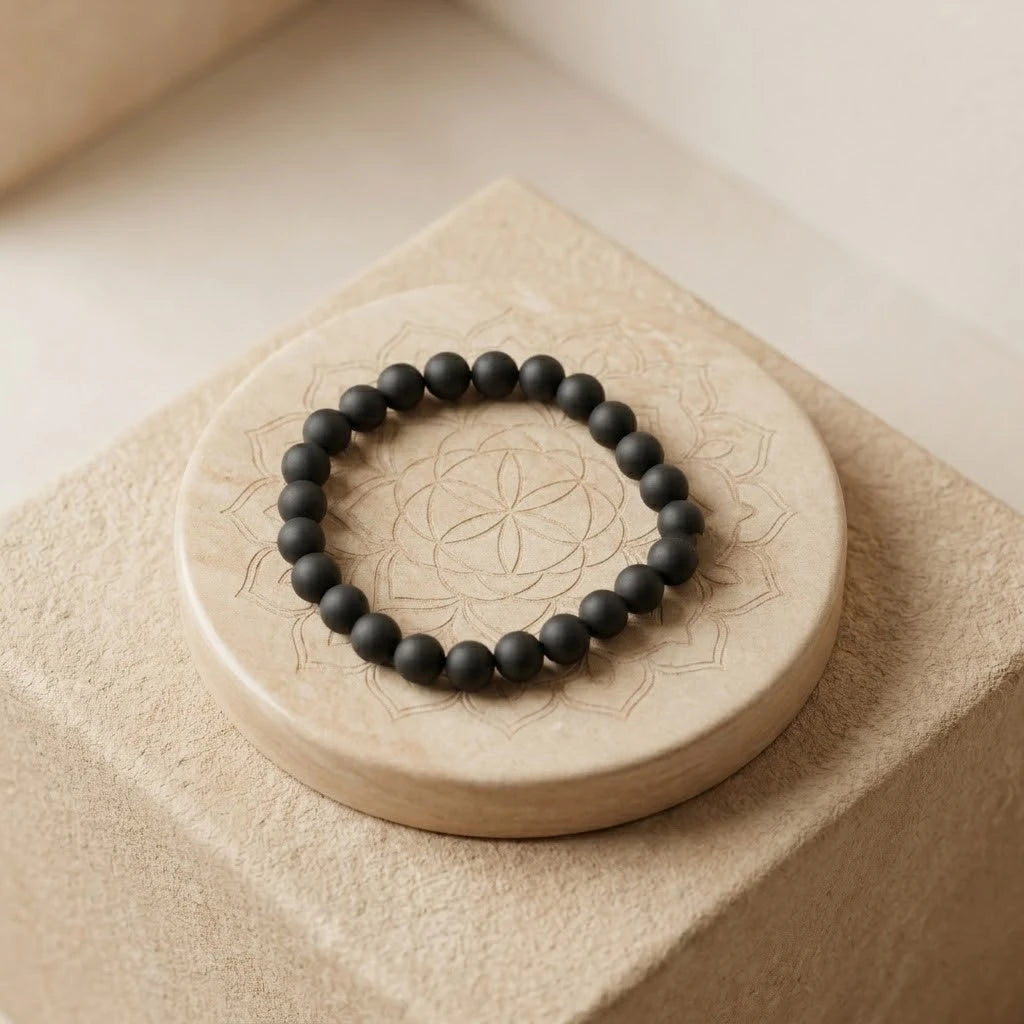 Premium Matte Black Onyx Bracelet