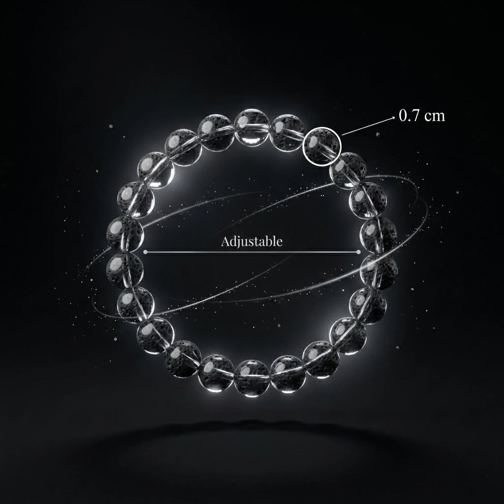 Pure Natural Lava Stone Bracelet