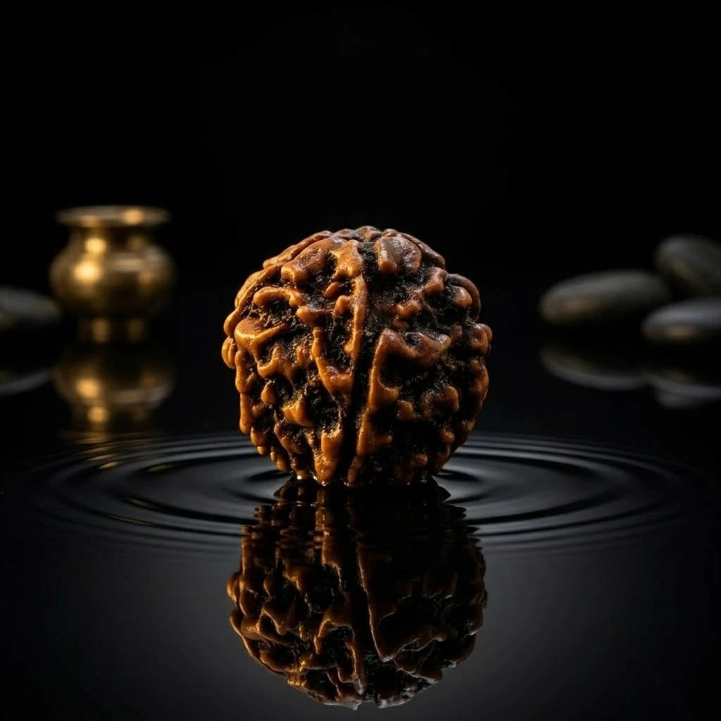 Rupastha Original Certified 5 Mukhi Rudraksha Bead