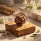 Rupastha Original Certified 8 Mukhi Rudraksha Bead