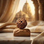 Rupastha Original Certified 9 Mukhi Rudraksha Bead
