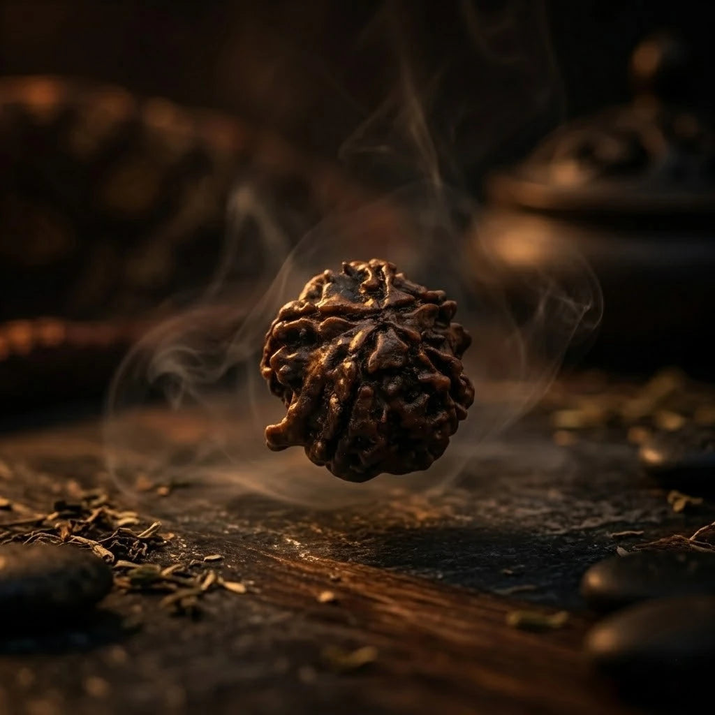 Rupastha Original Certified Ganesh Mukhi Rudraksha Bead