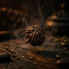 Rupastha Original Certified Ganesh Mukhi Rudraksha Bead