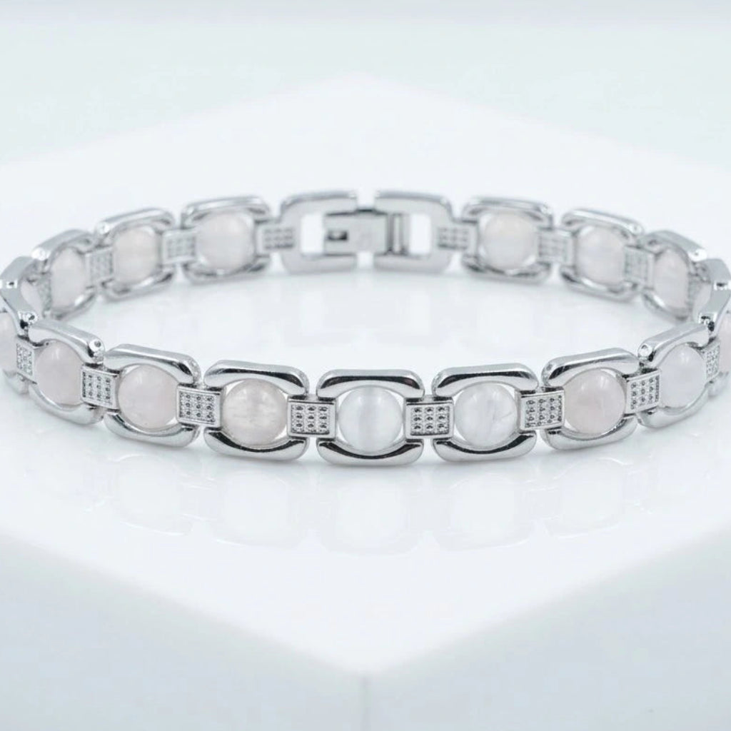 Rupastha Premium Moonstone Luxury Link Bracelet