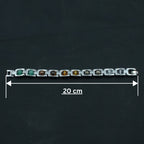 Rupastha Premium Multi-Stone Luxury Link Bracelet