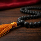 Rupastha Premium Original Black Obsidian Mala