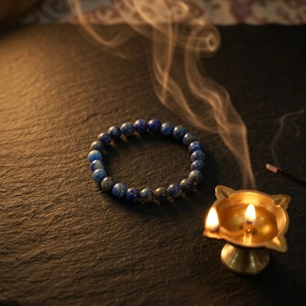 Rupastha Premium Original Lapis Lazuli Bracelet