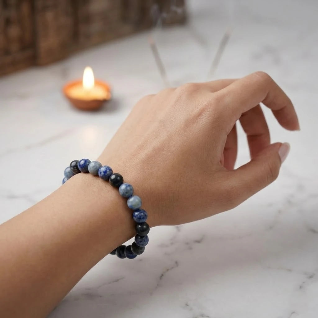 Rupastha Premium Original Lapis Lazuli Bracelet