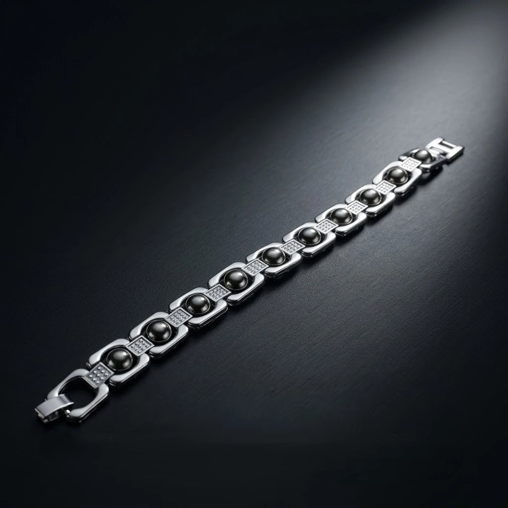 Rupastha Premium Pyrite Luxury Link Bracelet
