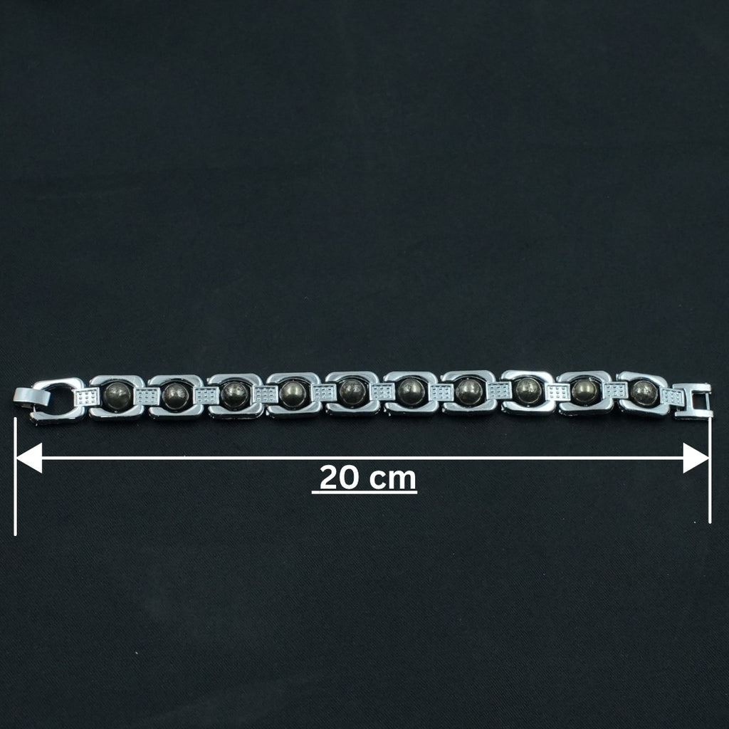 Rupastha Premium Pyrite Luxury Link Bracelet