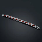 Rupastha Premium Red Jasper Luxury Link Bracelet