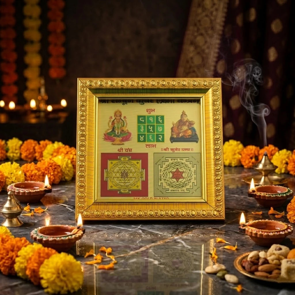 Rupastha Premium Sampoorna Laxmi Kuber Yantra